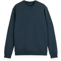 Scotch & Soda Logo Badge Regular-fit Sweatshirt Navy Talla: M | Jerséis Outlet | Hombre | Azul
