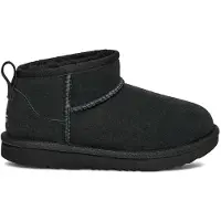 Ugg Zapatillas de casa 'CLASSIC ULTRA MINI' negro / blanco