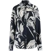 Guess Marciano GUESS Ls Concetta Buttons Forest Tropical Blk Talla: XL | Manga Larga Outlet | Mujer