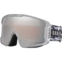 Oakley - Máscaras de esquí - Line Miner L Ayumu Hirano Signature Prizm Black de Silicona - Blanco