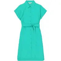 Garcia Ladies Dress Vivid Green Talla: M | Vestidos Midi Outlet | Mujer | Verde
