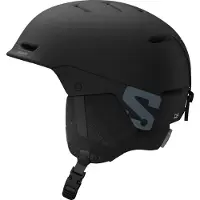 Salomon - Cascos esquís niños - Husk JR Black - Talla Infantil M - Negro