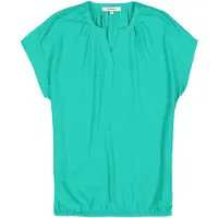 Garcia Ladies Shirt Ss Vivid Green Talla: XL | Blusas Outlet | Mujer | Verde