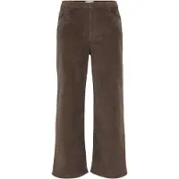ONLY Pantalón 'Hope' marrón oscuro