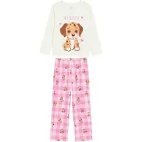 Cool Club Pijama marrón / marrón claro / pitaya / blanco