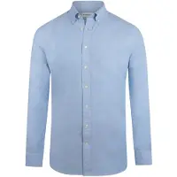 Mcgregor Stretch Oxford Shirt Light Blue Talla: L | Camisas de Trabajo Outlet | Hombre | Azul