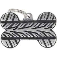 My Family Placa Para Mascotas Bronx Big Tire Bone