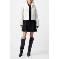 French Connection Dover Boucle Jacket Cream Talla: XL | Chaquetas Outlet | Mujer | Blanco