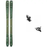 Blizzard - Packs esquí de travesía - Pack Zero G 096 W 2026 para Mujer de Madera - Verde