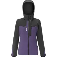 Millet - Chaquetas de esquí mujer - Grands Montets Pro Jacket W Purple Velvet Black para Mujer - Talla XS - Púrpura