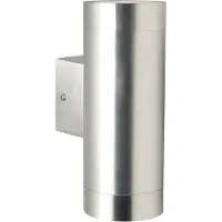 Nordlux Lámpara de pared , 2x35W, modelo Tin Maxi, aluminio, cristal transparente, apta para exteriores (IP54), alto voltaje, casquillo GU10, referencia 21519929