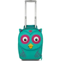Affenzahn - Kinderkoffer Eule - Mochila para niños turquesa