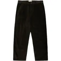 KnowledgeCotton Apparel - Flint Wide 14 Wales Corduroy Chino - Pantalones de ocio size 28 - Length: 34'', negro
