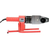 YATO Máquina de soldadura por fusión para tuberías termoplásticas, 800W, con pantalla LCD