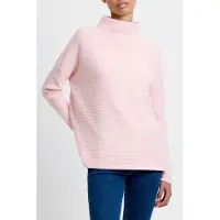 French Connection Babysoft Lena L/s High Nk Jmpr Lotus Pink Talla: XS | Sudaderas con Capucha Outlet | Mujer | Rosa