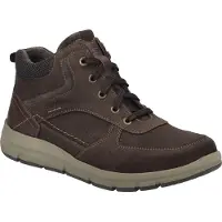 Josef seibel Botas con cordones 'Giuseppe 10' marrón / marrón oscuro