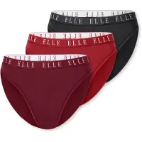 Elle Braga ' Logo ' rojo / burdeos / negro