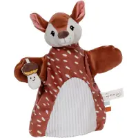Nici Fawn Doudou Y Marioneta 2 En 1 26x25 Cm