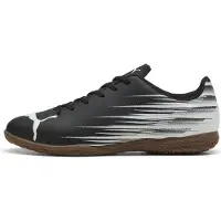 Puma Zapatillas de fútbol negro / blanco