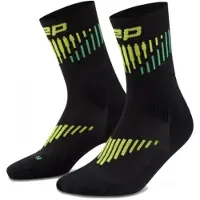 Cep - Women's Core Run Merino Mid Cut 3.0 - Calcetines de compresión size II, negro
