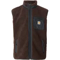 Carhartt WIP - Marcas - Prentis Vest Liner Palisander Black - Talla L - Marrón