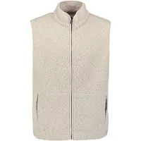 No-excess Sweater Vest Full Zip Teddy Sleeve Less Sand Talla: XL | Chalecos sin Mangas Outlet | Hombre | Marrón