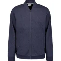 No-excess Sweater Full Zip College Collar Twill Relief Night Talla: L | Jerséis Outlet | Hombre | Negro