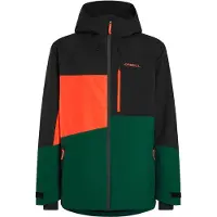 O'Neill Chaqueta deportiva 'FWC'Cruz' verde oscuro / naranja neón / negro