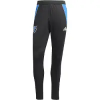 Adidas Pantalón deportivo 'Jude Bellingham' azul oscuro / negro / blanco