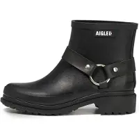 Aigle Botines 'Macadames' negro / blanco