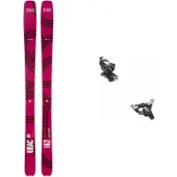 Zag - Packs esquí de travesía - Pack Ubac 89 Lady 2026 para Mujer de Madera - Rosa