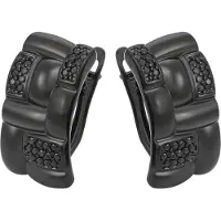 Gaya Pendientes negro