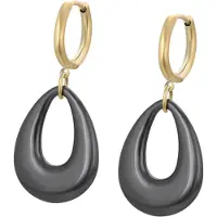 NAEMI Pendientes oro / negro
