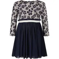 Happy girls Vestido navy / plata