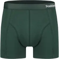 Pockies Calzoncillo boxer verde oscuro / blanco
