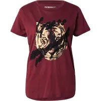 Guess Marciano GUESS Ss Tiger Lace Red Noir Talla: XS | Camisetas de Seda Outlet | Mujer | Rojo