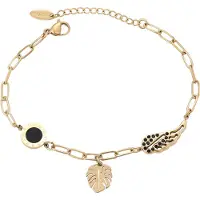 Faina Pulsera oro / negro