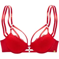 Jette Sujetador rojo