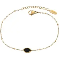 NAEMI Pulsera oro / negro
