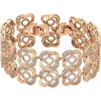 NAEMI Pulsera oro / transparente