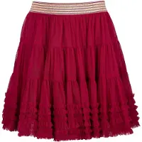 Happy girls Falda rojo oscuro