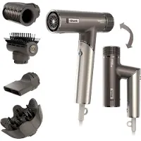 Shark Secador de pelo plegable SpeedStyle Pro Flex (Set 4 cabezales) | HD542EU | de SharkNinja