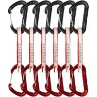 Dmm - Phantom Wire Quickdraw 6 Pack - Cinta exprés size 25 cm, blanco