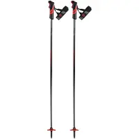 Rossignol - Bastones esquí - Tactic Carbon Clip Red - Talla 125 cm - Gris