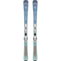 Rossignol - Packs (esquí + fijaciones) - Arcade 78 + XP10 W 2027 para Mujer de Titanio - Talla 164 cm - Azul