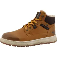 Mustang Botas con cordones 'Puno' beige / camelo