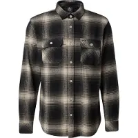 Rip Curl - Count Flannel Shirt - Camisa size S, negro