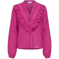 ONLY Blusa púrpura