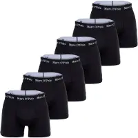 Marc O'Polo Calzoncillo boxer negro / blanco