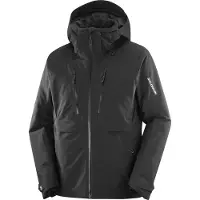 Salomon - Chaquetas de esquí - Brilliant 2.0 Jacket M Deep Black - Talla M - Negro